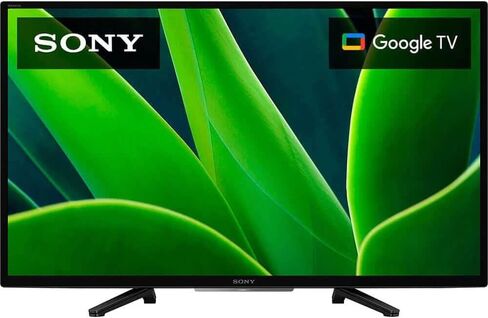 سوني KD32W830KIT1 32 بوصة فئة W830K HD LED تلفزيون جوجل الذكي HDR Android TV مدمج Chromecast WiFi HDMI Streamin in Saudi Arabia