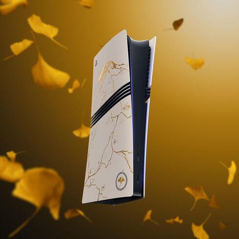 PlayStation 5 Pro Console Covers – Ghost of Yōtei Gold Limited Edition in Saudi Arabia