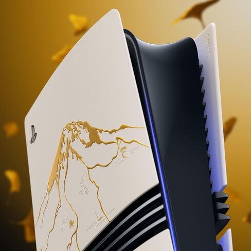 PlayStation 5 Pro Console Covers – Ghost of Yōtei Gold Limited Edition in Saudi Arabia