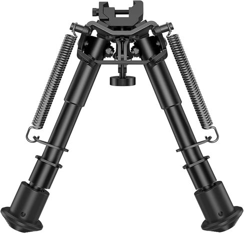 Picatinny السكك الحديدية Bipod 6-9 بوصات قابل للتعديل - Bipod بندقية خفيفة الوزن للصيد والرماية والمغامرات في الهواء الطلق. in Kuwait