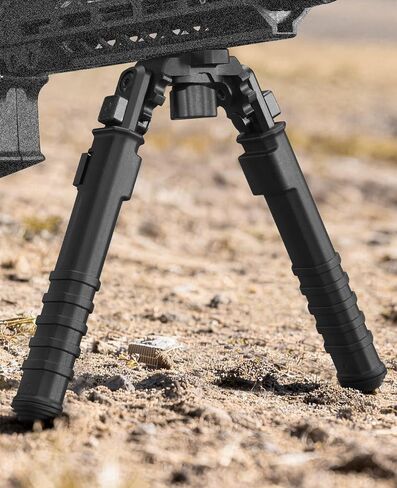 CVLIFE Bipods for Rifles M-Rail Rifle Bipod Quick Release Bipod Foldable Leg Height Adjustable Stable for Hunting and Shooting in Saudi Arabia