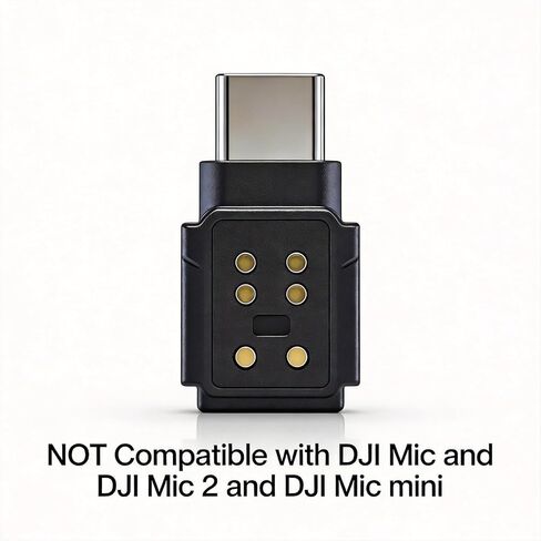 for DJI Mic 3 USB C Type-C Mobile Phone Adapter,Plug and Play Smartphone/PC/Mac Connector Accessories, NOT Compatible with DJI Mic and Mic 2 and Mic mini in Saudi Arabia