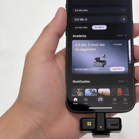 for DJI Mic 3 USB C Type-C Mobile Phone Adapter,Plug and Play Smartphone/PC/Mac Connector Accessories, NOT Compatible with DJI Mic and Mic 2 and Mic mini in Saudi Arabia