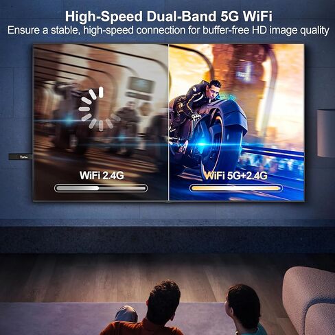 Android 13.0 TV Stick HD، عصا تلفاز ذكية محمولة للغاية، ذاكرة وصول عشوائي 2 جيجابايت، ذاكرة تخزين داخلية 16 جيجابايت، تدعم 2.4 جيجا/5 جيجا واي فاي، بلوتوث 5.0 USB HDR10 مع جهاز تحكم عن بعد صوتي للمسارح المنزلية وترقيات التلفزيون الذكي in Saudi Arabia