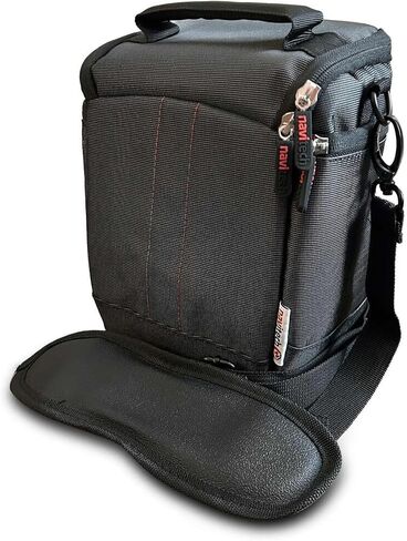 Navitech Black Protective Portable Handheld Binocular Case and Travel Bag Compatible with The Bushnell POWERVIEW 16x 32mm in Saudi Arabia