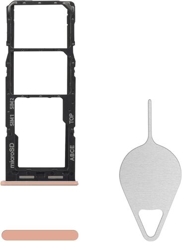 Sim Card Tray Replacement for Samsung Galaxy A23 (Single SIM Version) Peach Card Tray Slot Holder Bracket Adapter with Needle Ejector for A23 SM-A235F in Saudi Arabia