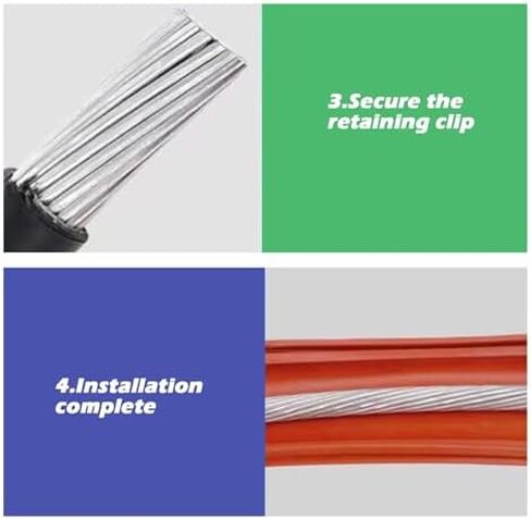 Outdoor High Voltage Cable Protector, Insulated Sile Cord Safety Sleeve for 10kV, 35kV, 110kV Overhead Power Lines (Black, ID 32mm/1.26in) in Saudi Arabia