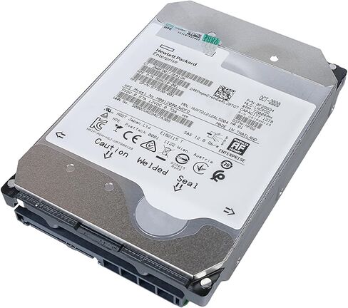 HP/HGST Ultrastar DC HC520 HUH721212AL5204 0F29534 12 تيرابايت 7200 دورة في الدقيقة SAS 12 جيجابايت/ثانية 512e 3.5 بوصة محرك الأقراص الصلبة للمؤسسات MB012000JWDFD 868210-001 (متجدد) in Saudi Arabia