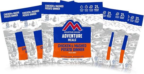 Mountain House Chicken & Mashed Potato Dinner Gluten| Freeze Dried Backpacking & Camping Food | Survival & Emergency Food | Gluten-Free in Saudi Arabia