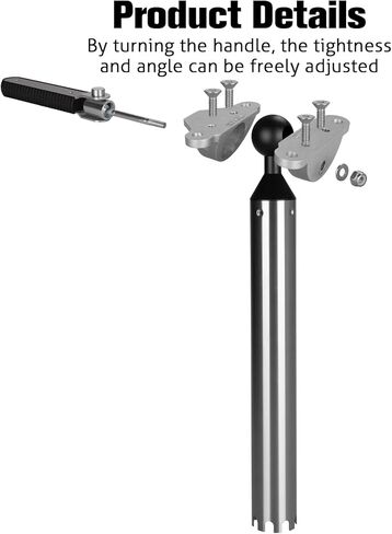 Boat Grill Mount Compatible for Rectangular Grill,Rod Holder Mount,for Boat Cutting Board/Bait Cutting Board/Fillet Table in Kuwait