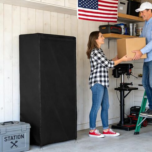 Dustproof Gun Safe Cover, Dustproof Waterproof Cover for 22"W×20"D×56"H Tall Cabinet for Winchester 20-Gun, Fits Browning Sporter SP20, Fits Stack-On 18-22 Gun in Kuwait