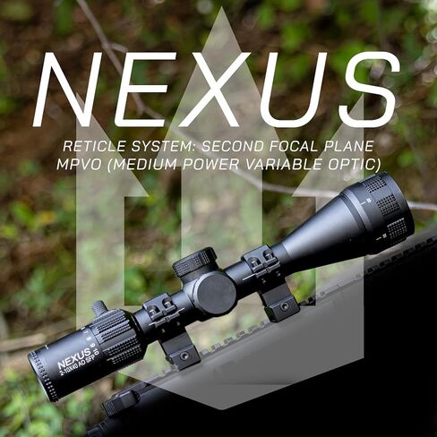 Triton Nexus 2-10x40 AO Second Focal Plane SFP Adjustable Objective Medium Power Variable Optic MPVO Rifle Scope in Saudi Arabia