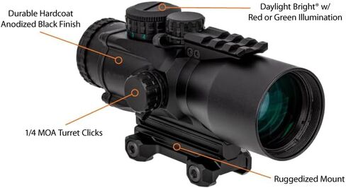الأسلحة الأساسية SLX 5x36mm نطاق المنشور من الجيل الثالث - شبكيات مضيئة متعددة in Kuwait