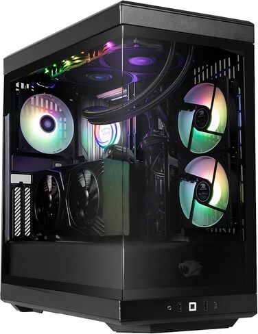 كمبيوتر مكتبي iBUYPOWER Y40 للألعاب Intel Core Ultra 7 265F CPU، NVIDIA RTX 5070 12GB GPU، 32GB DDR5 Non-RGB 5200MHz RAM، 1TB NVMe SSD، Windows 11 Home، لوحة مفاتيح وماوس Gamer-Y40BI7N5701 in Saudi Arabia