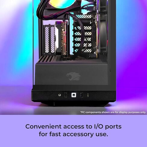 كمبيوتر مكتبي iBUYPOWER Y40 للألعاب Intel Core Ultra 7 265F CPU، NVIDIA RTX 5070 12GB GPU، 32GB DDR5 Non-RGB 5200MHz RAM، 1TB NVMe SSD، Windows 11 Home، لوحة مفاتيح وماوس Gamer-Y40BI7N5701 in Saudi Arabia
