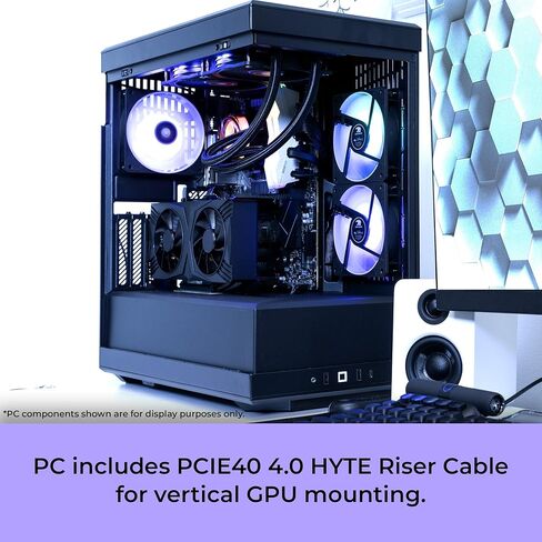كمبيوتر مكتبي iBUYPOWER Y40 للألعاب Intel Core Ultra 7 265F CPU، NVIDIA RTX 5070 12GB GPU، 32GB DDR5 Non-RGB 5200MHz RAM، 1TB NVMe SSD، Windows 11 Home، لوحة مفاتيح وماوس Gamer-Y40BI7N5701 in Saudi Arabia