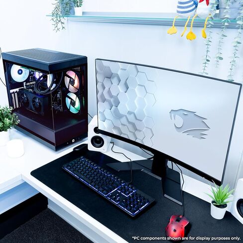 كمبيوتر مكتبي iBUYPOWER Y40 للألعاب Intel Core Ultra 7 265F CPU، NVIDIA RTX 5070 12GB GPU، 32GB DDR5 Non-RGB 5200MHz RAM، 1TB NVMe SSD، Windows 11 Home، لوحة مفاتيح وماوس Gamer-Y40BI7N5701 in Saudi Arabia