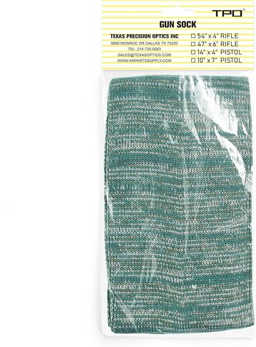 TPO 54" x4 Silicone Treated Knit Gun Sock Cover, Non-Destructive, Easy-Slide, Rust-Preventing Rifle Cover Case Fit Most Rifles or Shotguns (Green) in Saudi Arabia