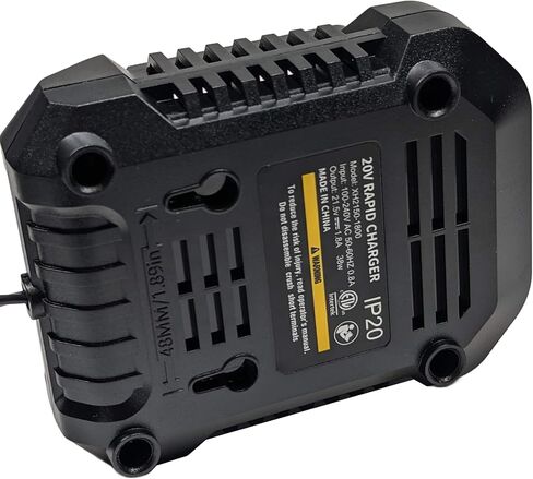 LAZYBOI OEM 21V Fast Li-Ion Battery Charger for Cordless Leaf Blower, Multi-Protection Safety System, Replacement by Milestock in Saudi Arabia