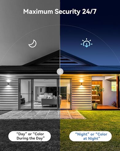 Swann MaxRanger4K Solar Wireless Security Camera System, 4K Ultra HD，4 Packs Outdoor Cameras, Long-Range Wi-Fi up to 2000ft, Color Night Vision, No Monthly Fees in Saudi Arabia