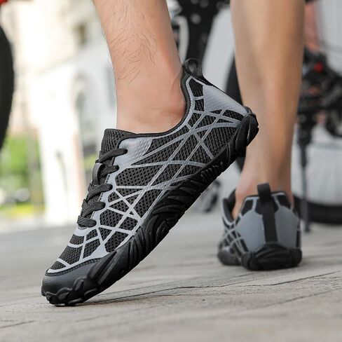 Men's Wide Minimalist Barefoot Sneakers Men's Minimalist Trail Running Shoes in Saudi Arabia