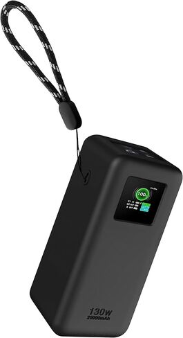 Geiomoo Soft Silicone Case for UGREEN Nexode Power Bank 20000mAh 130W Flexible Scratch Resistant Cover (Black) in Saudi Arabia