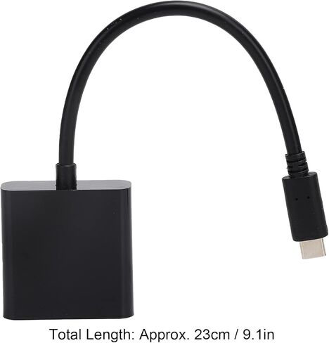 Type ? C to VGA Converter, USB 3.1 Type - C to VGA 15-pin Female 10Gbps Maximum Rate Converter Compatible with Laptop Computer in Saudi Arabia