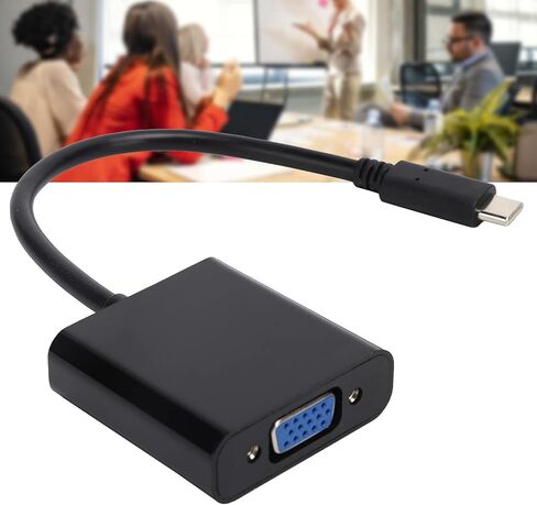 Type ? C to VGA Converter, USB 3.1 Type - C to VGA 15-pin Female 10Gbps Maximum Rate Converter Compatible with Laptop Computer in Saudi Arabia