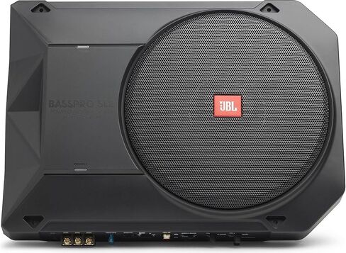 JBL Bass Pro SL2 8" Underseat Subwoofer (125 watts RMS Class D) + Wiring Kit Bundle - Powerful Sound, Easy Installation, Car Upgrade in Saudi Arabia