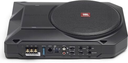 JBL Bass Pro SL2 8" Underseat Subwoofer (125 watts RMS Class D) + Wiring Kit Bundle - Powerful Sound, Easy Installation, Car Upgrade in Saudi Arabia