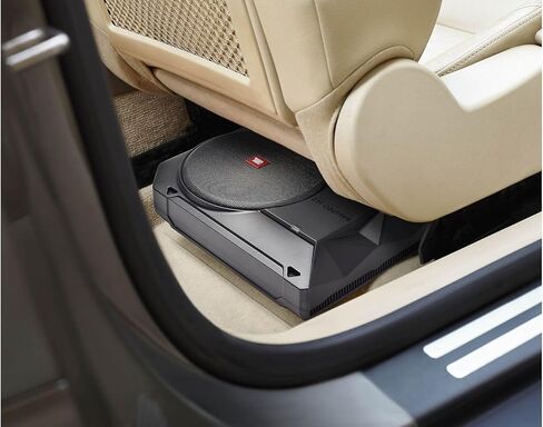 JBL Bass Pro SL2 8" Underseat Subwoofer (125 watts RMS Class D) + Wiring Kit Bundle - Powerful Sound, Easy Installation, Car Upgrade in Saudi Arabia