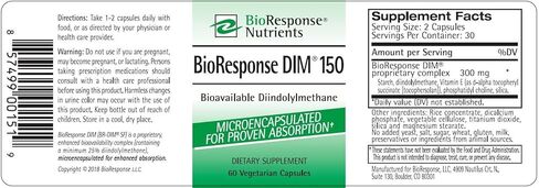 BioResponse DIM 150-150 مجم × 60 كبسولة in Saudi Arabia