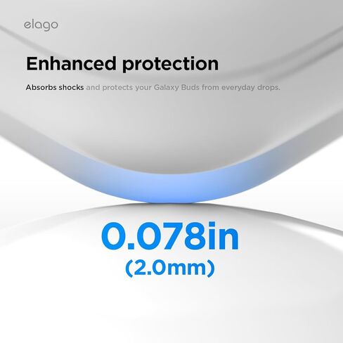 elago Compatible with Samsung Galaxy Buds 4 Pro & Galaxy Buds 4 Case, AW5 Classic Game Player Design Cover with Carabiner, Full Protection, Headphone Accessories, for Men, for Women [Light Grey] in Saudi Arabia