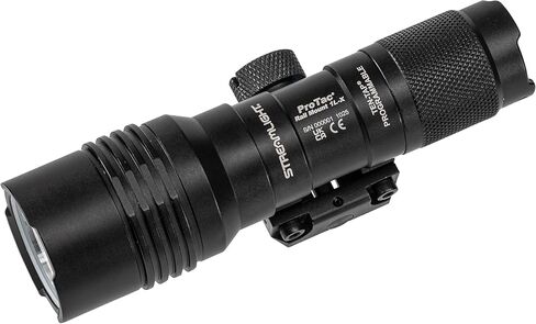 Streamlight 89026 ProTac Rail Mount 1L-X 500-Lumen 18,000-Candela Rechargeable Capable Weapon Light with Non-Rechargeable Batteries, Picatinny and M-LOK Compatible, Black in Saudi Arabia