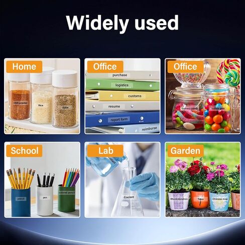 TZE-131 متوافق مع شريط Brother Clear Label Maker 12 مم 0.47 بديل مصفح لشريط TZ TZE TZE131 1/2 بوصة 8 متر لـ P-Touch PT-D220 PTD220 PT-D210 PT-H110 PT-D200 PT-D400 أسود على شفاف (6 عبوات) in Kuwait