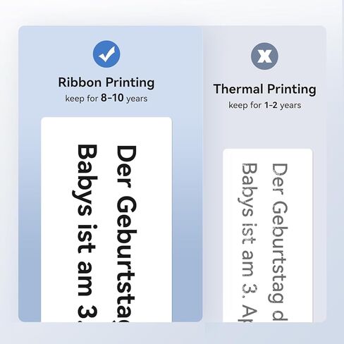 NIIMBOT Compatible Labeling Ribbon, Replacement Refill Tapes, Only for M2 Thermal Transfer Label Printer, Clear Printing Long Storage Time, 24 Meters, Color Golden in Saudi Arabia