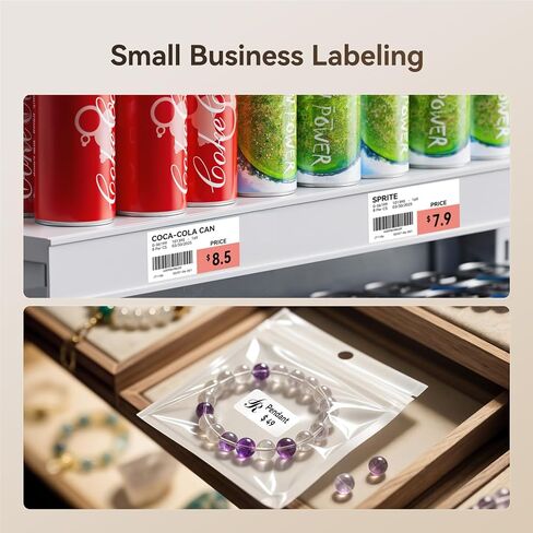 NIIMBOT Compatible Labeling Ribbon, Replacement Refill Tapes, Only for M2 Thermal Transfer Label Printer, Clear Printing Long Storage Time, 24 Meters, Color Golden in Saudi Arabia