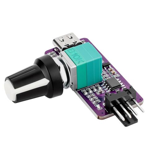 OwlTree DIY Type C 5V to 12V 4 Pin PWM Fan Speed Adapter Controller Supported PC Cooling Fan, Max 12V 8W Output in Saudi Arabia