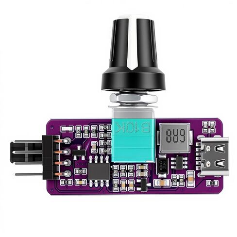 OwlTree DIY Type C 5V to 12V 4 Pin PWM Fan Speed Adapter Controller Supported PC Cooling Fan, Max 12V 8W Output in Saudi Arabia