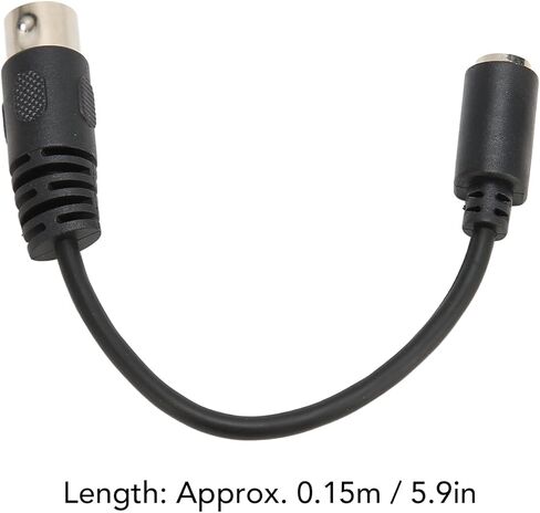 Compact Keyboard Mouse Adapter Cable PVC Material Firm Connection for PS2 Plug and Play 5.9in for in Saudi Arabia