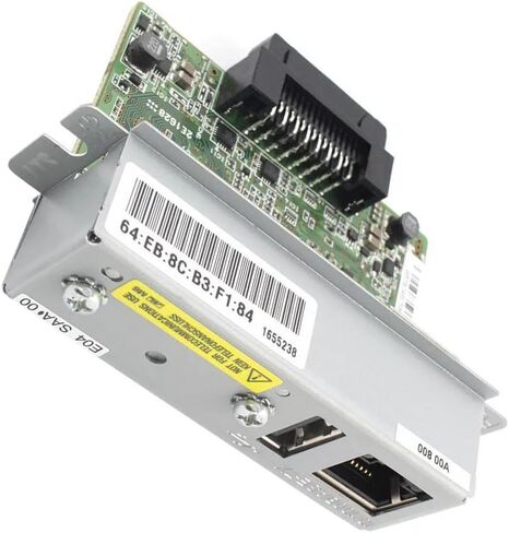 UB-E04 Ethernet Interface Module Print Server C32C881008 for TM-T88VI T88V T70II U220 H6000 Series POS Printers in Saudi Arabia
