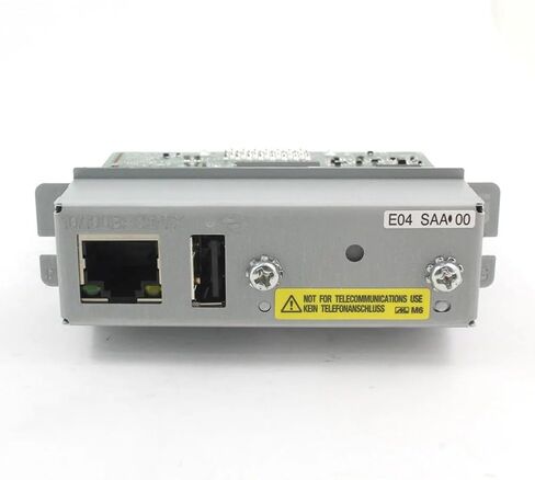 UB-E04 Ethernet Interface Module Print Server C32C881008 for TM-T88VI T88V T70II U220 H6000 Series POS Printers in Saudi Arabia