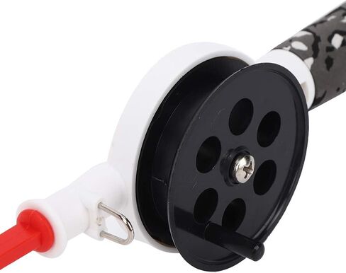 SUNGOOYUE 34cm Winter Ice Fishing Rod for Children with Reel EVA Lightweight Portable in Saudi Arabia