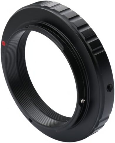 محول M42 T-Ring لكاميرات Nikon APS-C DSLR - موصل كاميرا تلسكوب من الألومنيوم CNC - للتصوير الفلكي والتصوير البصري لمسافات طويلة in Kuwait