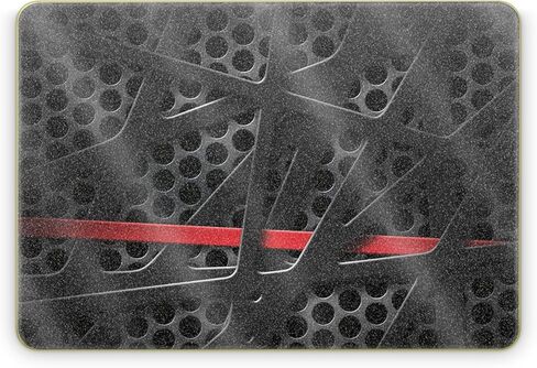 Glossy Glitter Laptop Skin Compatible with Apple MacBook Neo - Meditation - Premium 3M Vinyl Protective Wrap Decal Cover - Easy to Apply | Crafted in the USA by MightySkins in Saudi Arabia