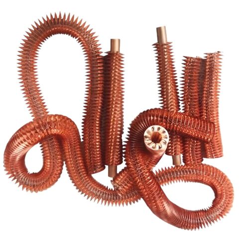 T2 Copper Heat Dissipation Fins 1M Length Inner Diameter 0.24"-1.26" Fin H0.24 for Heating Tubes 18mm=0.71" Fin H6mm/0.24" in Saudi Arabia