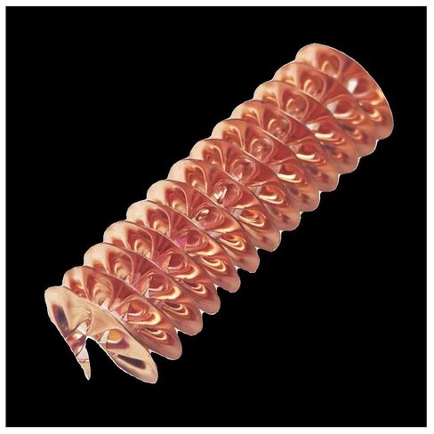 T2 Copper Heat Dissipation Fins 1M Length Inner Diameter 0.24"-1.26" Fin H0.24 for Heating Tubes 18mm=0.71" Fin H6mm/0.24" in Saudi Arabia