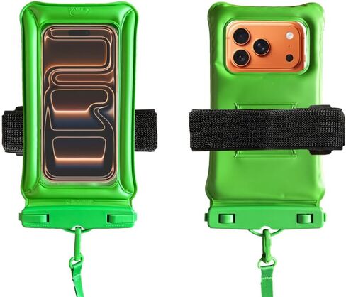 Floating Waterproof Phone Pouch,Dry Bag for Phone,Universal Waterproof Phone Case for iPhone 17 16 15 14 13 12 11 Pro Max, Essentials for Beach, Diving, Water-Sports -2packs (Black) in Saudi Arabia