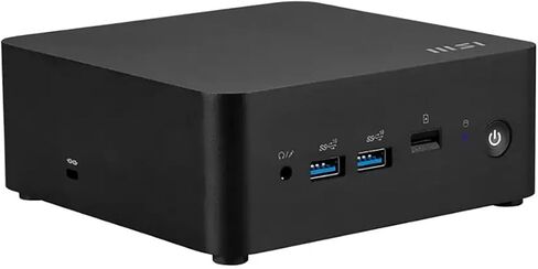 ام اس اي كوبي NUC AI 1UMG-025BUS كمبيوتر مكتبي صغير، انتل كور الترا 5 125H 1.2 جيجاهيرتز - ذاكرة الوصول العشوائي والتخزين ونظام التشغيل غير متضمن، أسود in Saudi Arabia