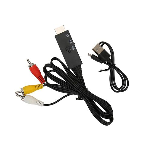 SUNGOOYUE to HD Multimedia Interface Cable, 3.3ft AV to HD Multimedia Interface Converter with Plug and Play, for PS1 PS2 N64 STB VHS VCR DVD Players in Saudi Arabia